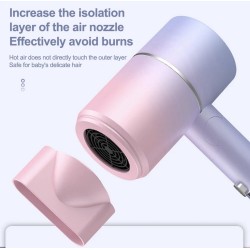 Unisex Portable Mini Perfect-Care Foldable Travel Hairdryer