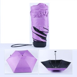 Mini Pocket Size Parasol Waterproof Travel Umbrella