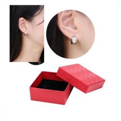 Stainless steel Aros Unisex Crystal stud Earing