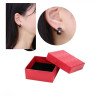 Stainless steel Aros Unisex Crystal stud Earing