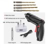 Cordless-Built-in Or 4-AA Battery Operated Screwdriver Tool Kit
