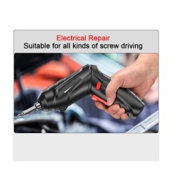 Cordless-Built-in Or 4-AA Battery Operated Screwdriver Tool Kit