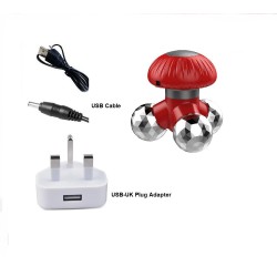 Mushroom Design Crystal Shine,Vibrating body Massager