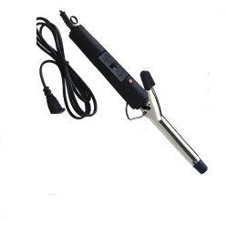 Professional Salon Mini Electric, Hair Styling Curler Tool-black