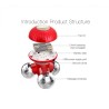 Mushroom Design Crystal Shine,Vibrating body Massager