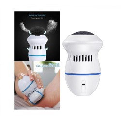 Foot-Care File, Hard Dry Skin Remover, Built-in Vacuum