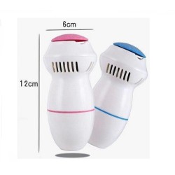 Foot-Care File, Hard Dry Skin Remover, Built-in Vacuum