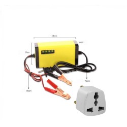 Car & Motorcycle Portable 12v 6A Fully-Auto Battery Charger