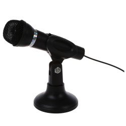 Directional High Definition Mini Mic Stereo With Stand