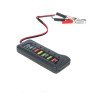 Tirol 12V Digital Battery-Alternator Tester, with 6-LED Lights