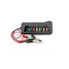 Tirol 12V Digital Battery-Alternator Tester, with 6-LED Lights