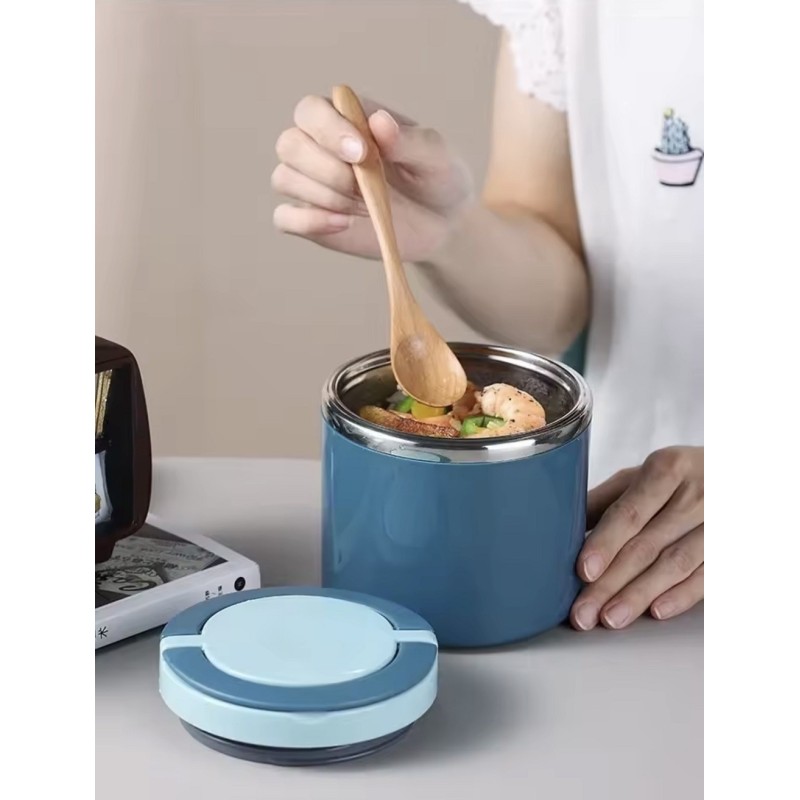 Sealed Stainless Steel Hot Food Thermal Vacuum Lunch Flask